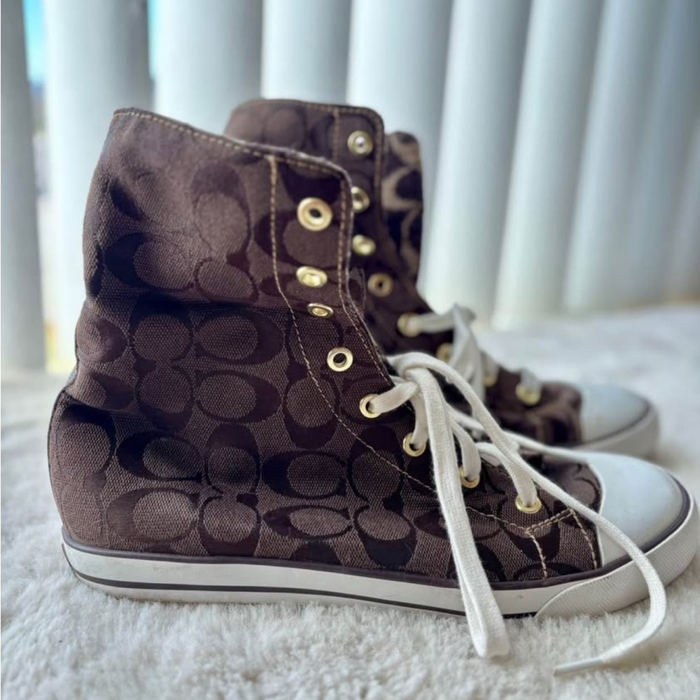 Coach Bonney High Top Sneakers - Picture 2 of 5
